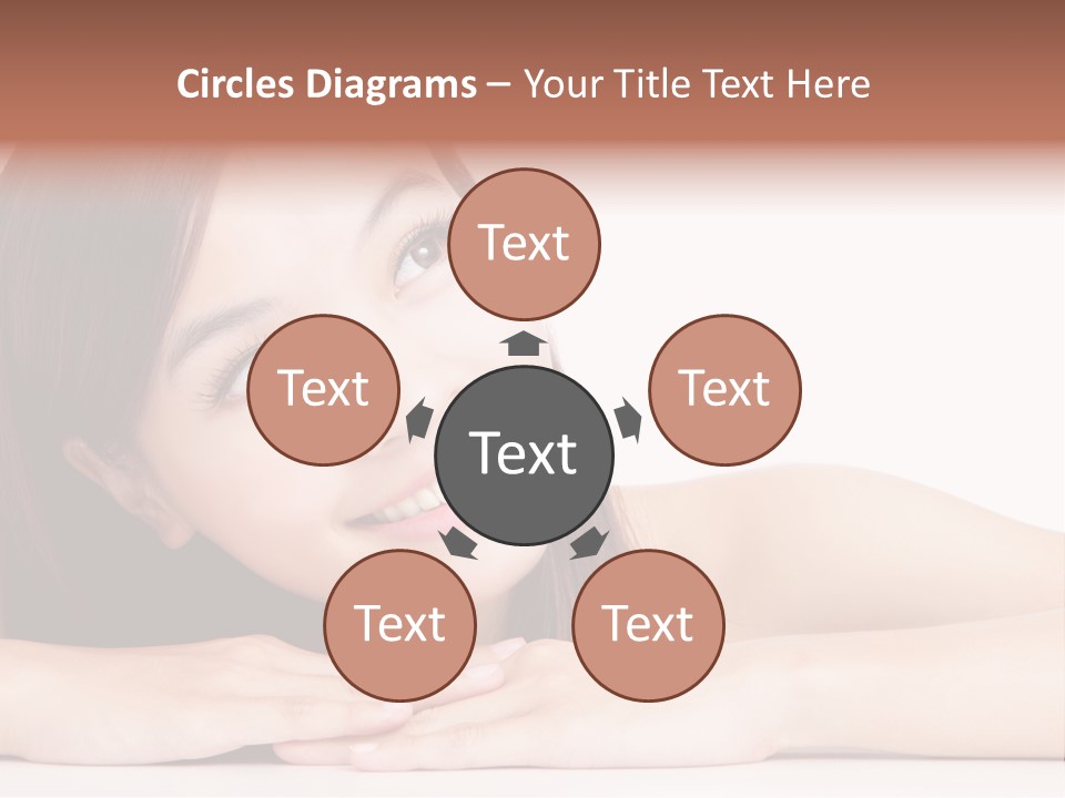 Cute Care Closeup PowerPoint Template