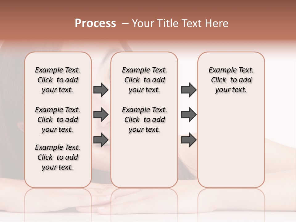 Cute Care Closeup PowerPoint Template