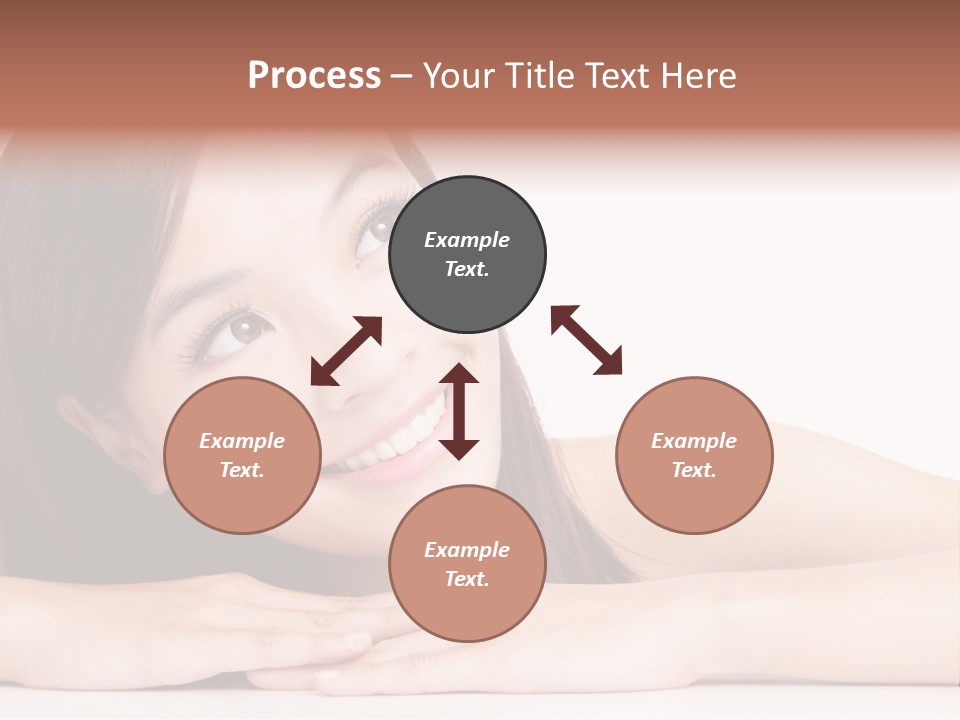 Cute Care Closeup PowerPoint Template