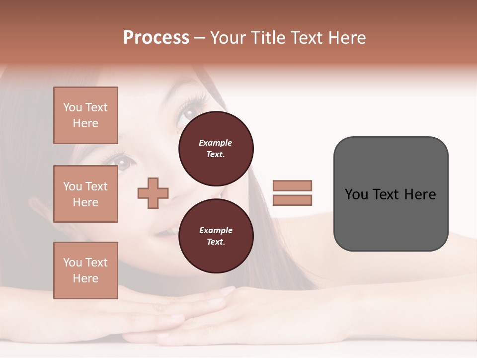 Cute Care Closeup PowerPoint Template
