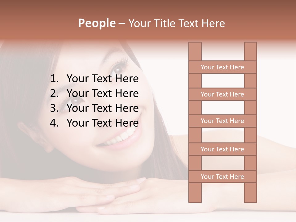 Cute Care Closeup PowerPoint Template