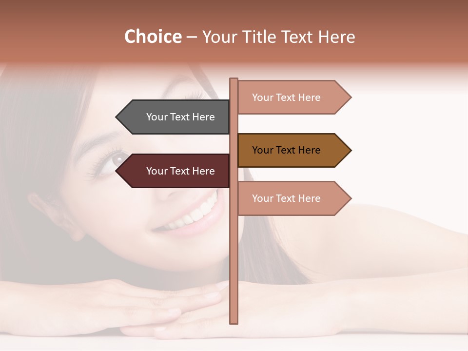 Cute Care Closeup PowerPoint Template