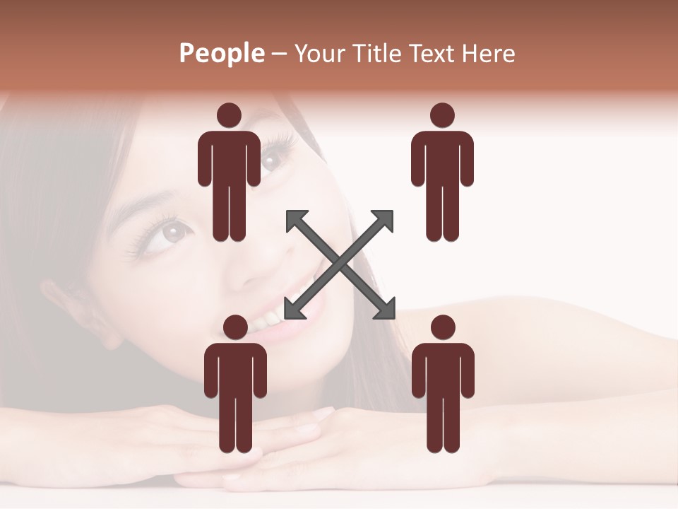 Cute Care Closeup PowerPoint Template