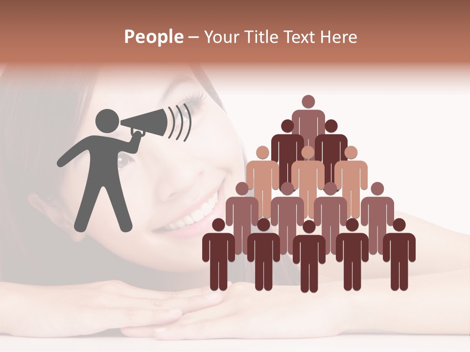 Cute Care Closeup PowerPoint Template