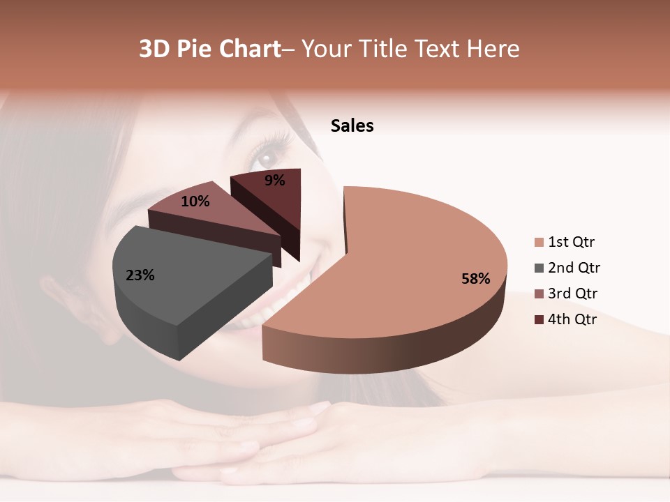 Cute Care Closeup PowerPoint Template