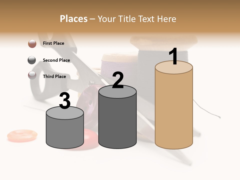 Material Closeup Isolated PowerPoint Template