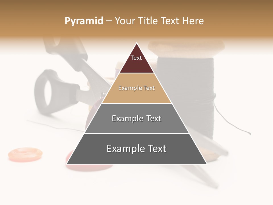 Material Closeup Isolated PowerPoint Template