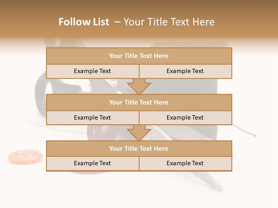 Material Closeup Isolated PowerPoint Template