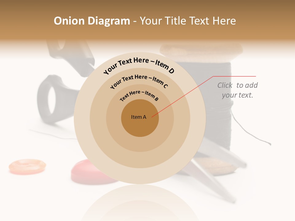 Material Closeup Isolated PowerPoint Template