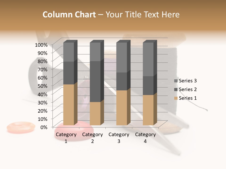 Material Closeup Isolated PowerPoint Template