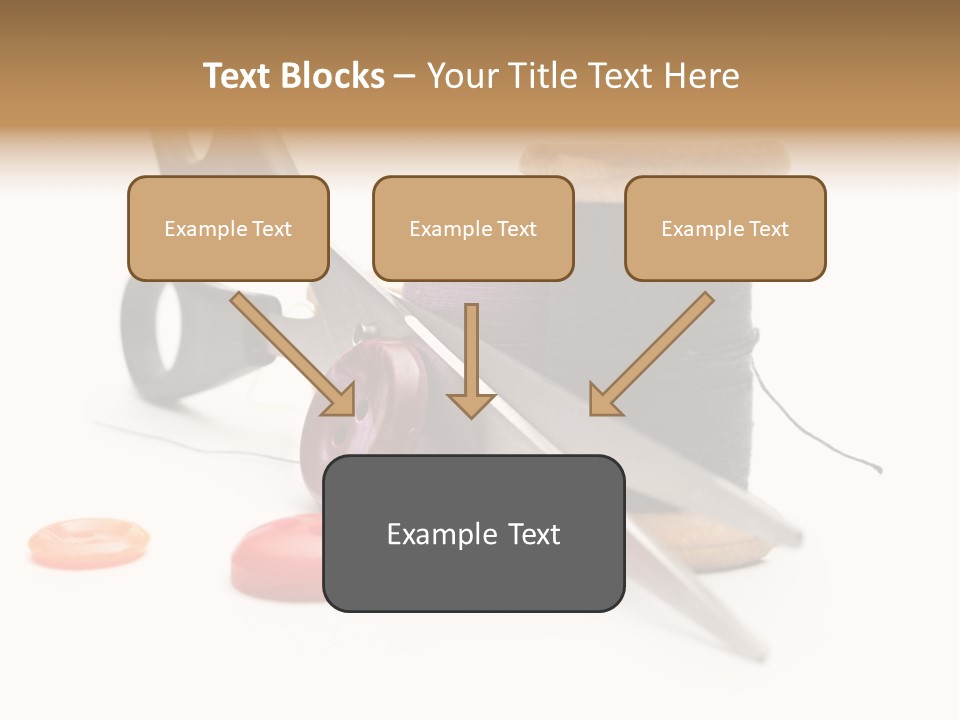 Material Closeup Isolated PowerPoint Template