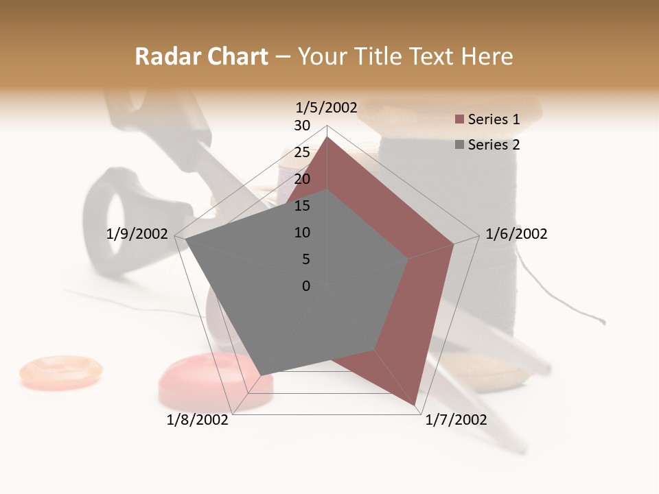 Material Closeup Isolated PowerPoint Template
