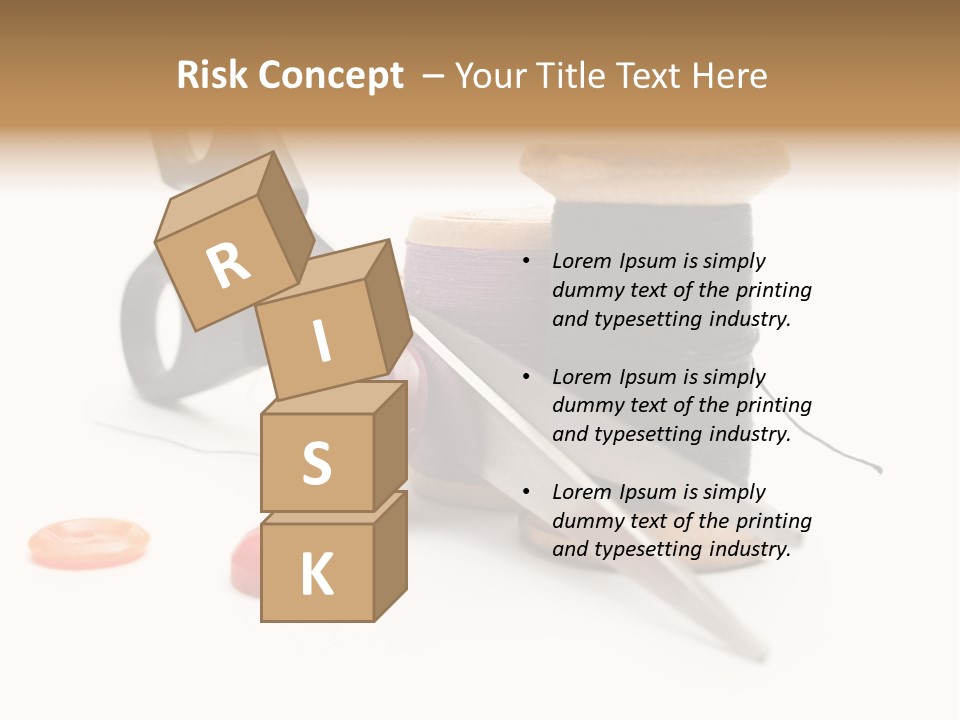 Material Closeup Isolated PowerPoint Template