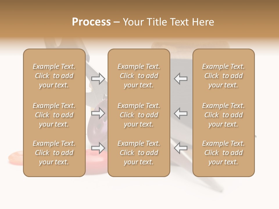 Material Closeup Isolated PowerPoint Template