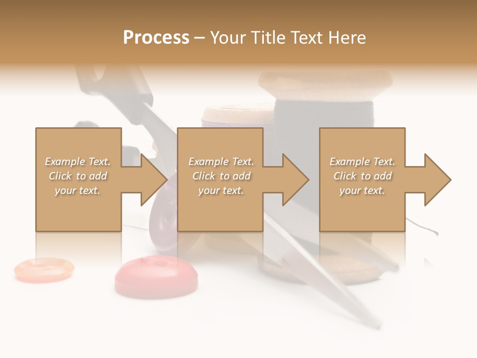 Material Closeup Isolated PowerPoint Template