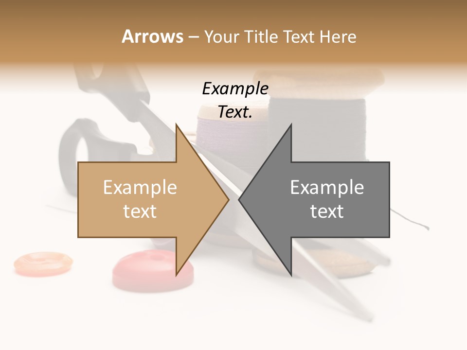 Material Closeup Isolated PowerPoint Template