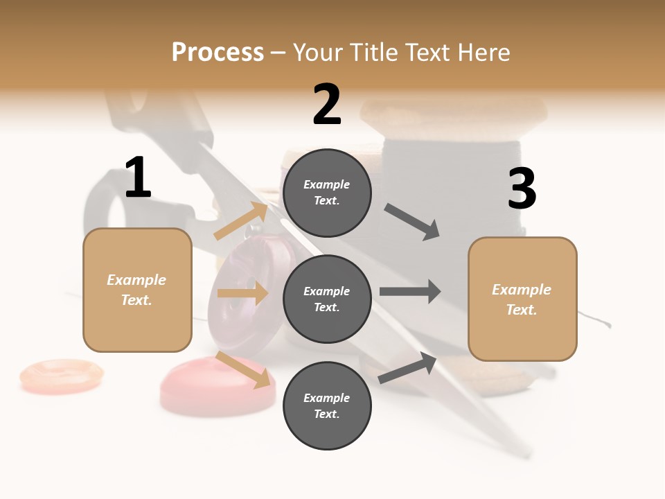 Material Closeup Isolated PowerPoint Template