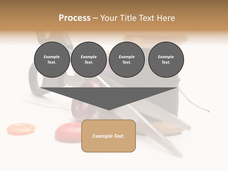 Material Closeup Isolated PowerPoint Template