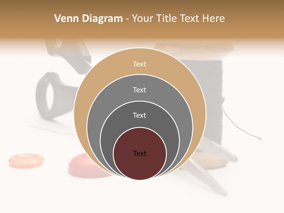 Material Closeup Isolated PowerPoint Template