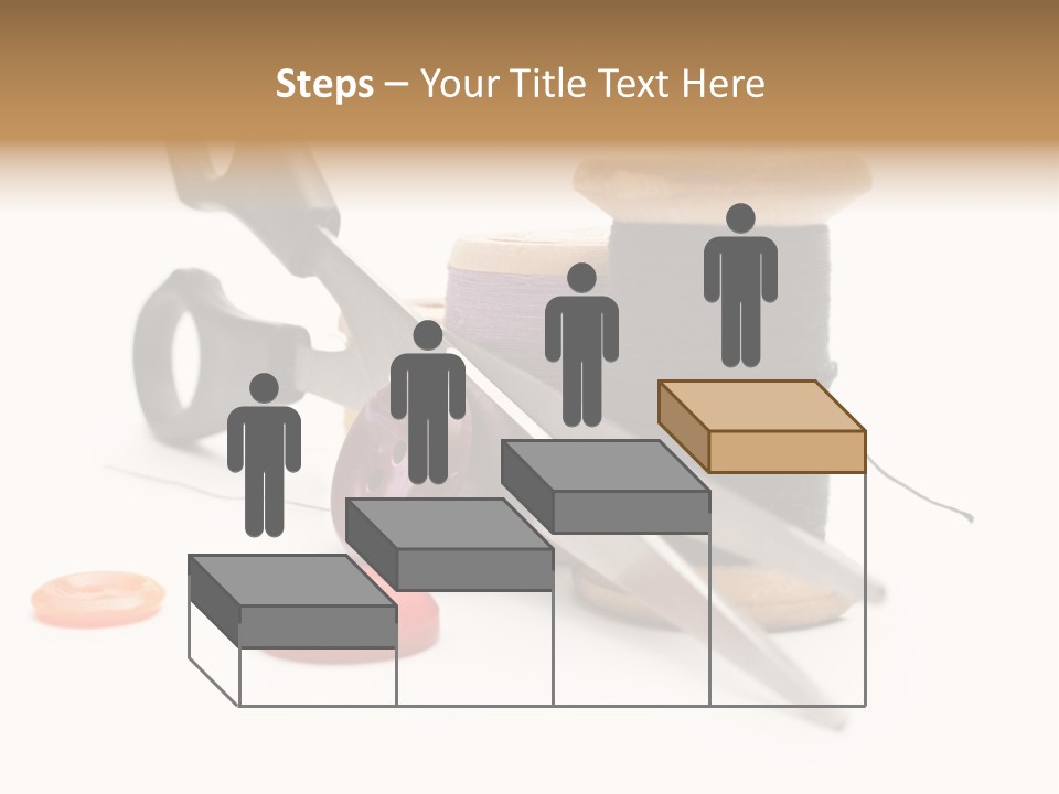 Material Closeup Isolated PowerPoint Template