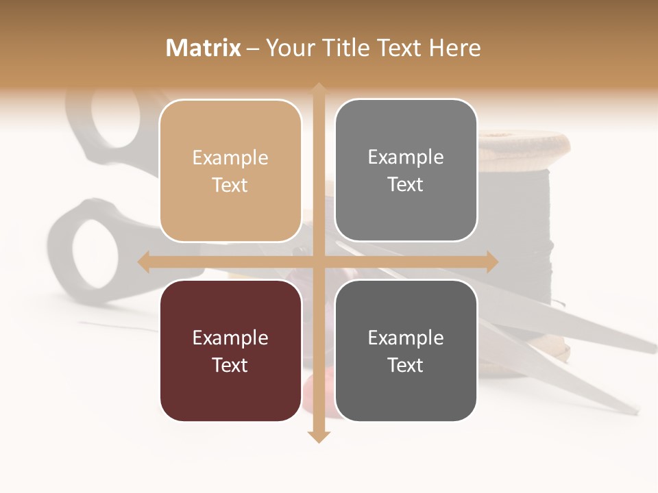 Circle Repair Object PowerPoint Template