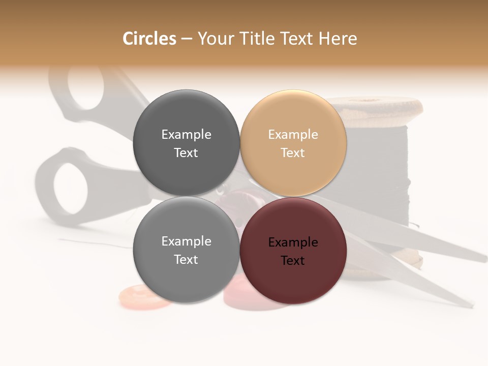 Circle Repair Object PowerPoint Template