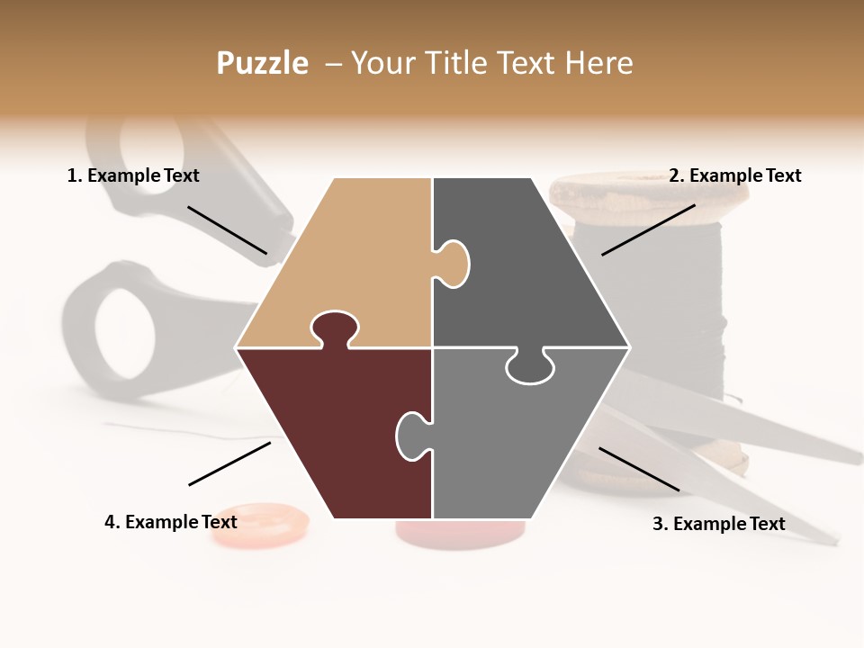 Circle Repair Object PowerPoint Template