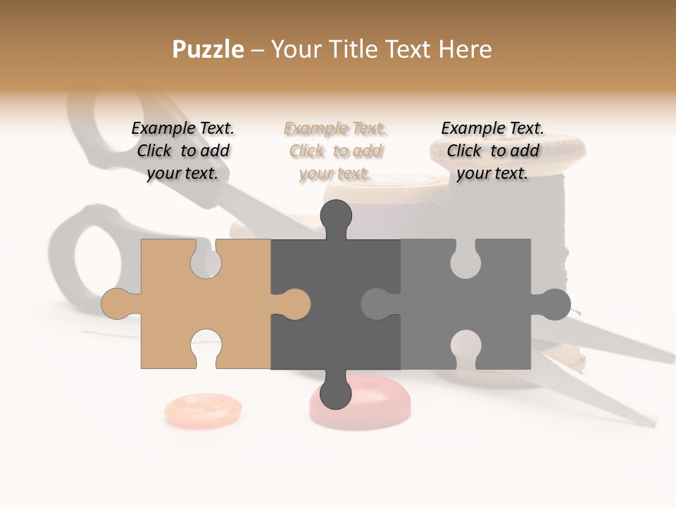 Circle Repair Object PowerPoint Template