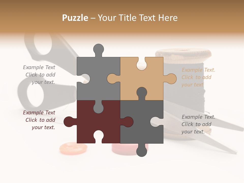 Circle Repair Object PowerPoint Template