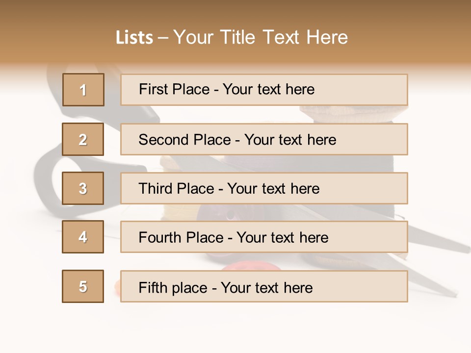 Circle Repair Object PowerPoint Template