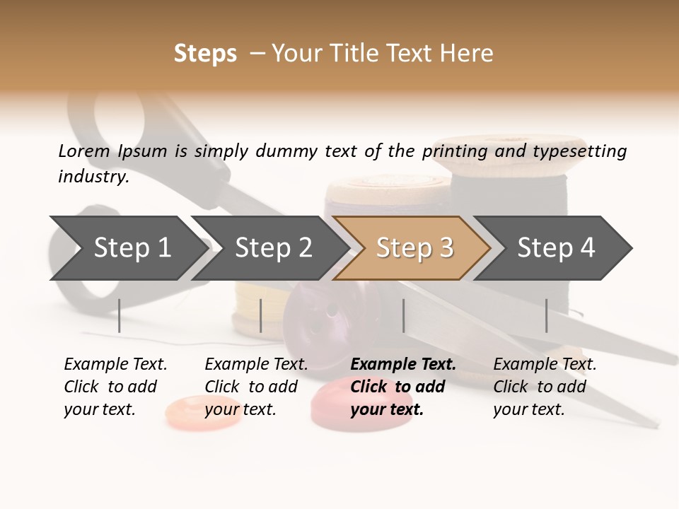 Circle Repair Object PowerPoint Template