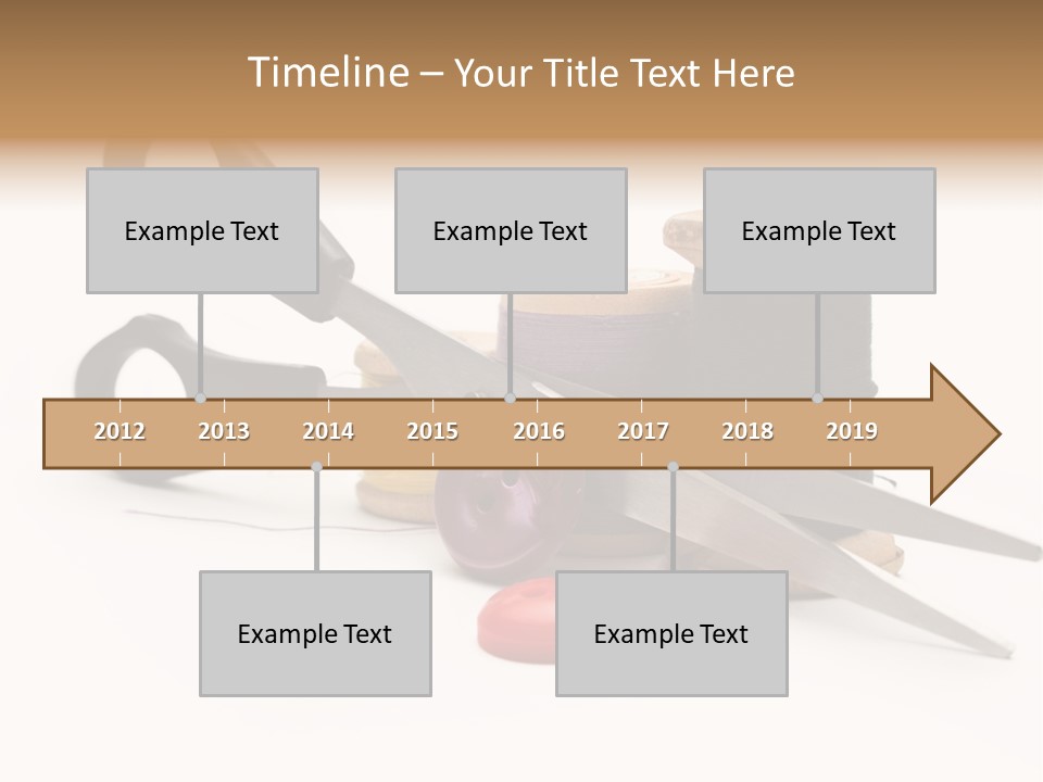Circle Repair Object PowerPoint Template