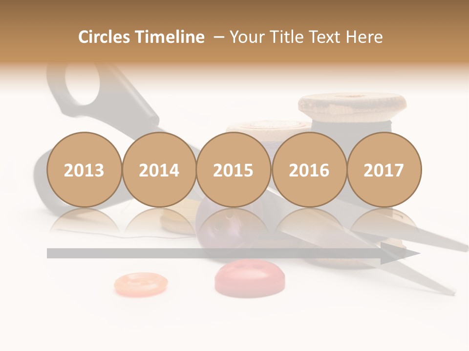 Circle Repair Object PowerPoint Template
