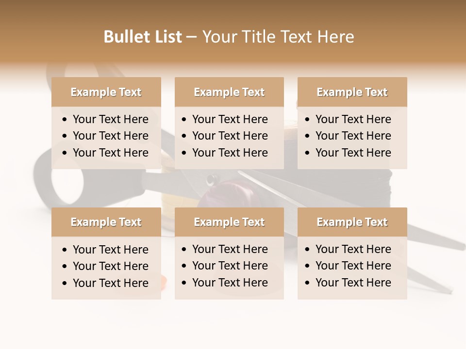 Circle Repair Object PowerPoint Template