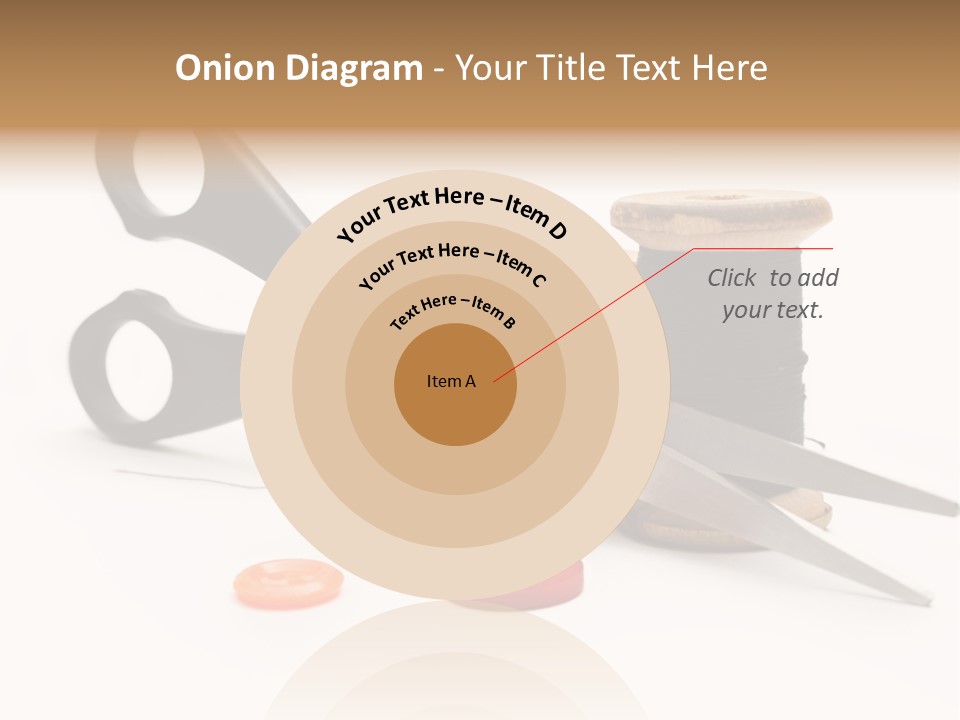 Circle Repair Object PowerPoint Template