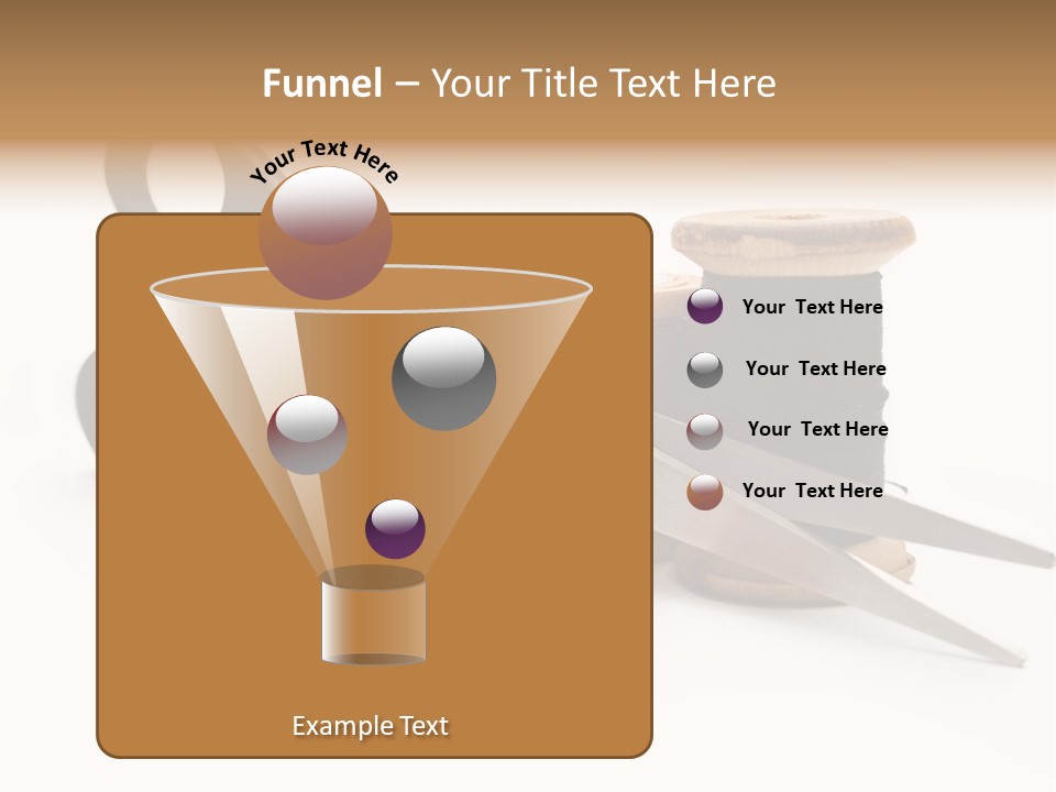 Circle Repair Object PowerPoint Template
