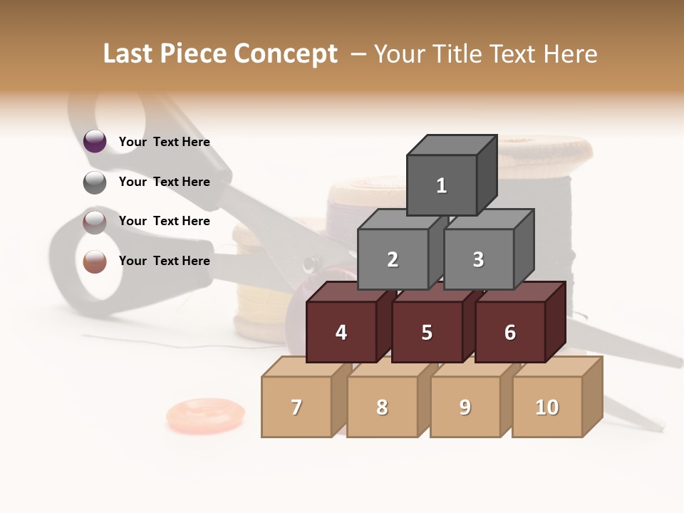 Circle Repair Object PowerPoint Template