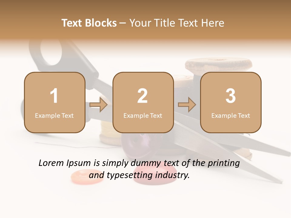 Circle Repair Object PowerPoint Template