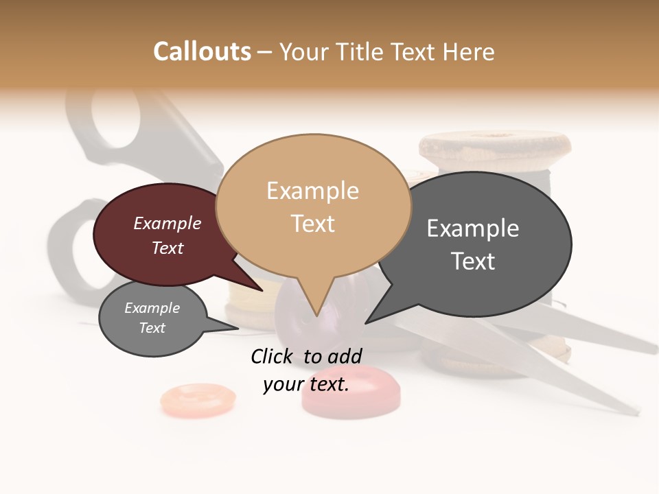 Circle Repair Object PowerPoint Template