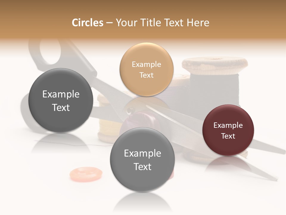 Circle Repair Object PowerPoint Template