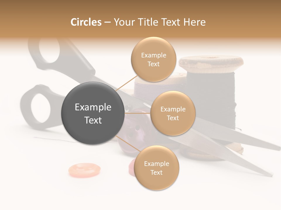 Circle Repair Object PowerPoint Template