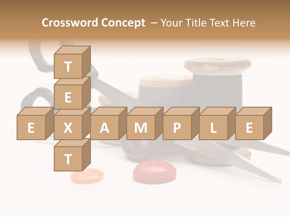 Circle Repair Object PowerPoint Template