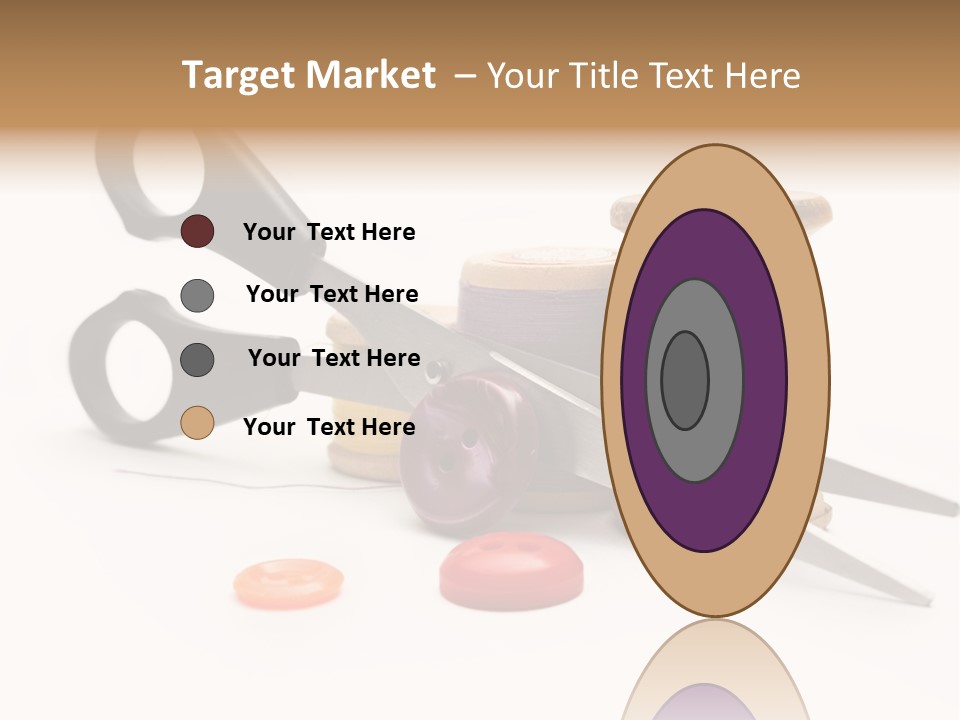 Circle Repair Object PowerPoint Template
