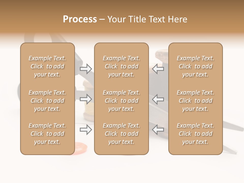Circle Repair Object PowerPoint Template