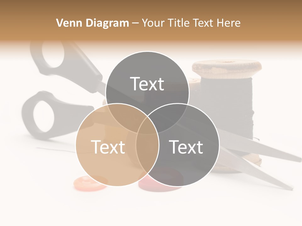 Circle Repair Object PowerPoint Template