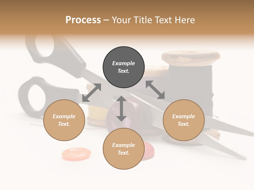Circle Repair Object PowerPoint Template