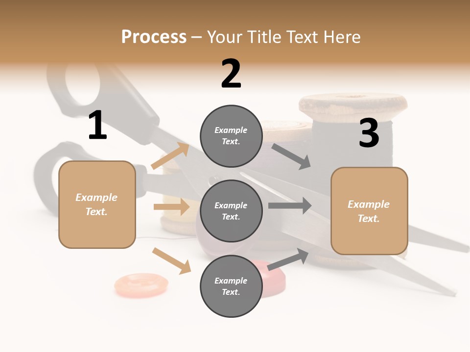 Circle Repair Object PowerPoint Template