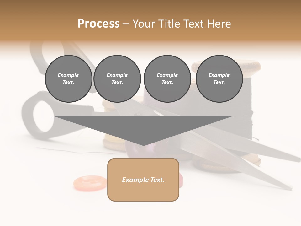 Circle Repair Object PowerPoint Template