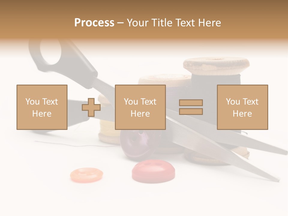Circle Repair Object PowerPoint Template