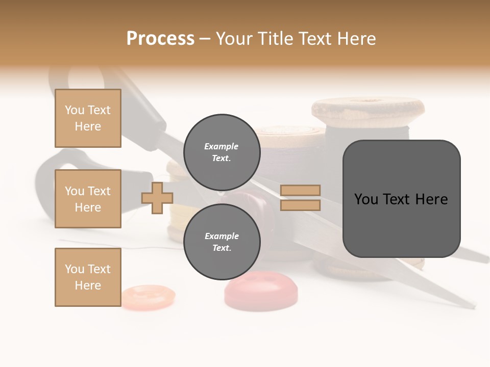 Circle Repair Object PowerPoint Template